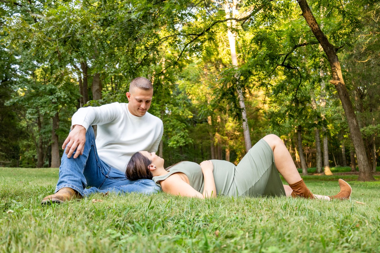 Newborn photography capturing tender first moments