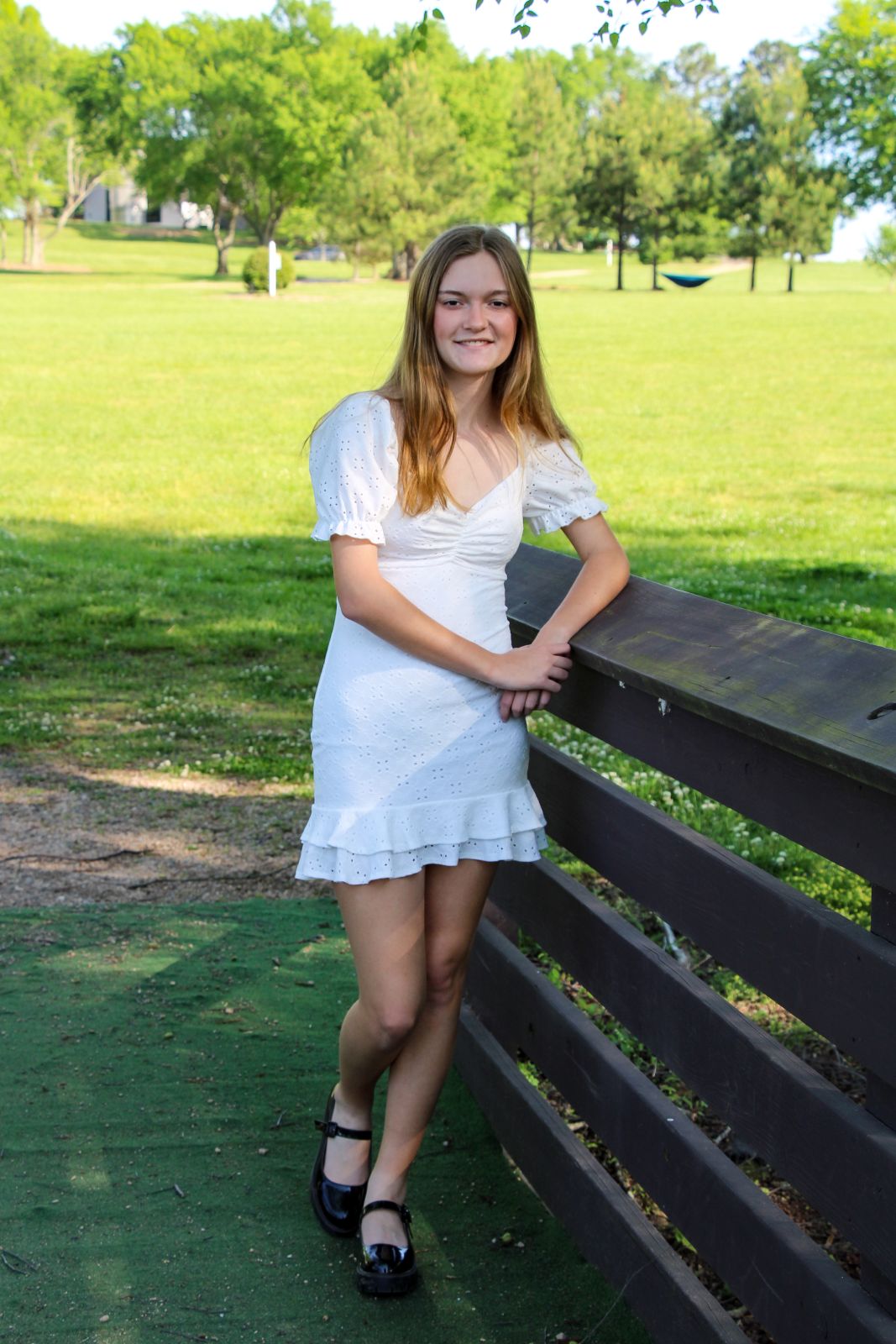 Creative senior photography with natural light