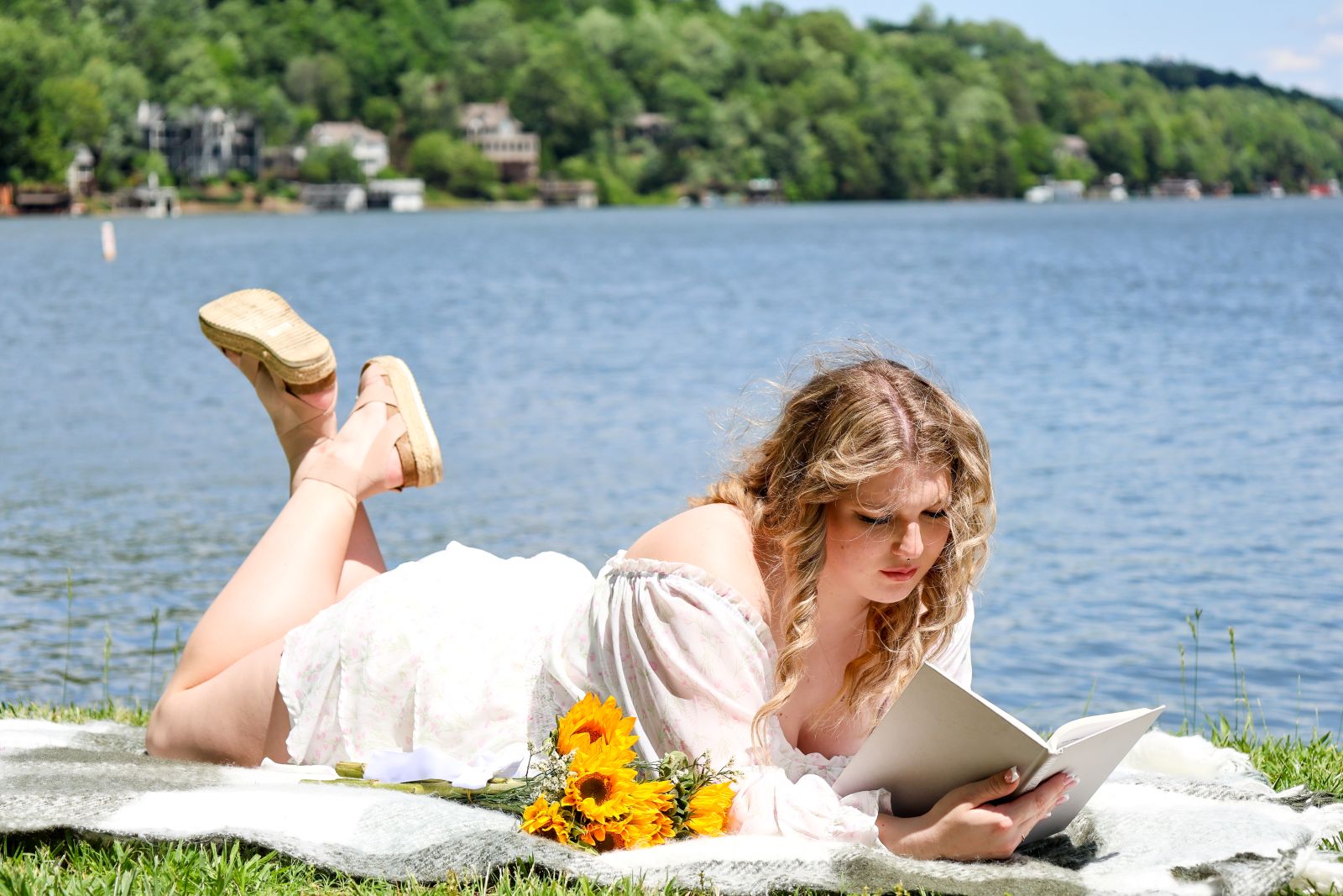 Graduation cap and gown portraits