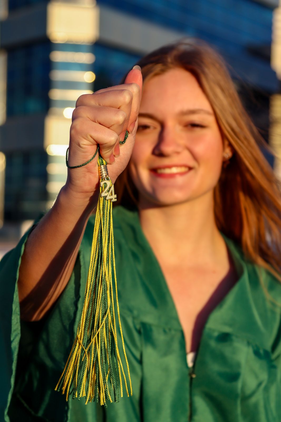 College graduation photography session