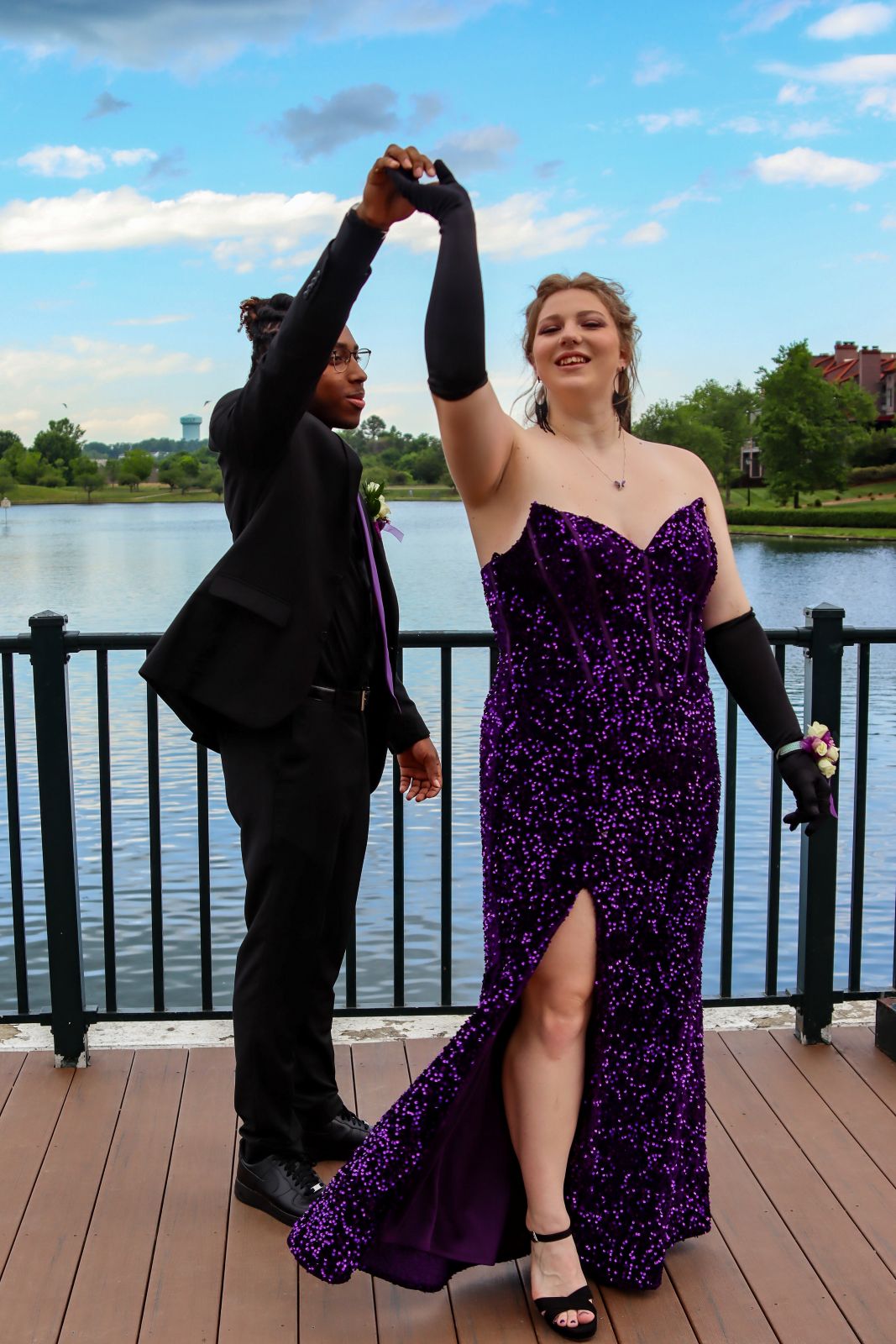 Celebration photography in beautiful setting